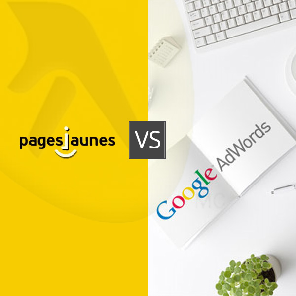 Pages Jaunes VS Google Adwords